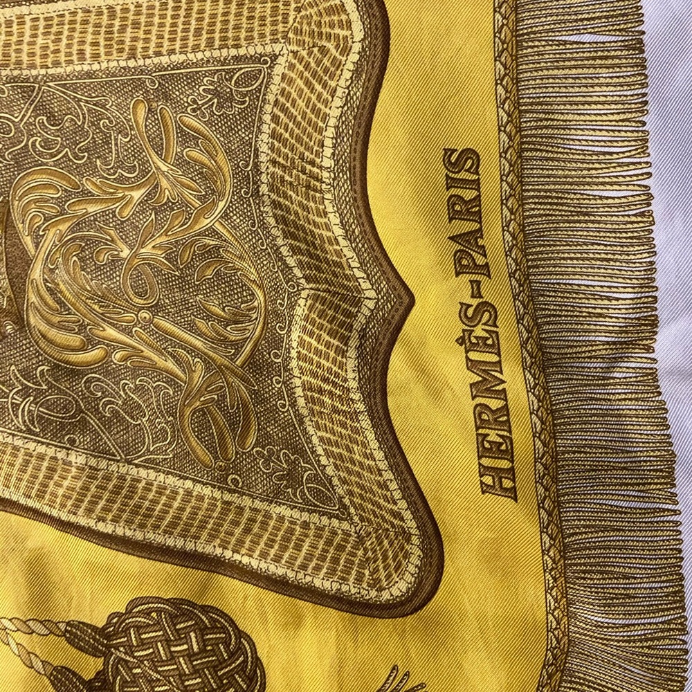 Hermes Poste et Cavalerie by J. Metz Silk Scarf - Picture 6 of 10